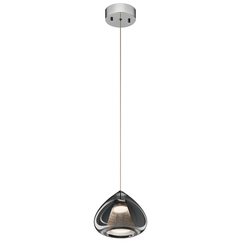 Kichler 84020 LED Mini Pendant, Chrome Finish - LightingWellCo