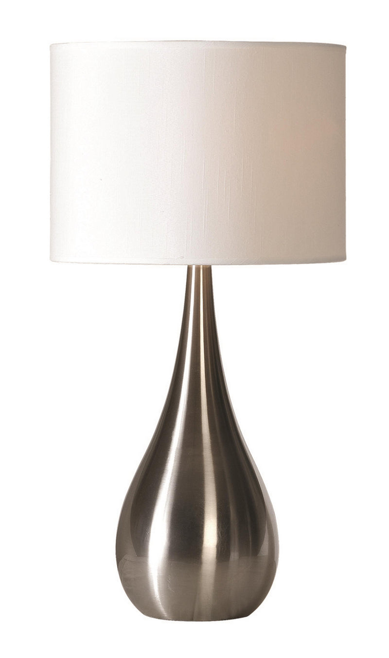 Renwil Alba LPT172 One Light Table Lamp, Satin Nickel Finish - LightingWellCo