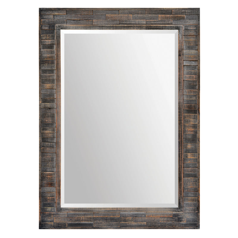 Renwil Liuhana MT1541 Mirror, Dark Charcoal Finish - LightingWellCo