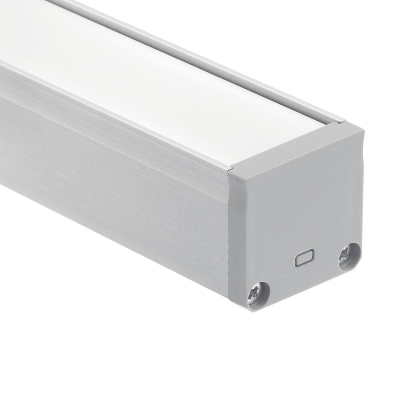 Kichler 1TEC2DWSF8SIL Tape Extrusion Channel, Silver Finish - LightingWellCo