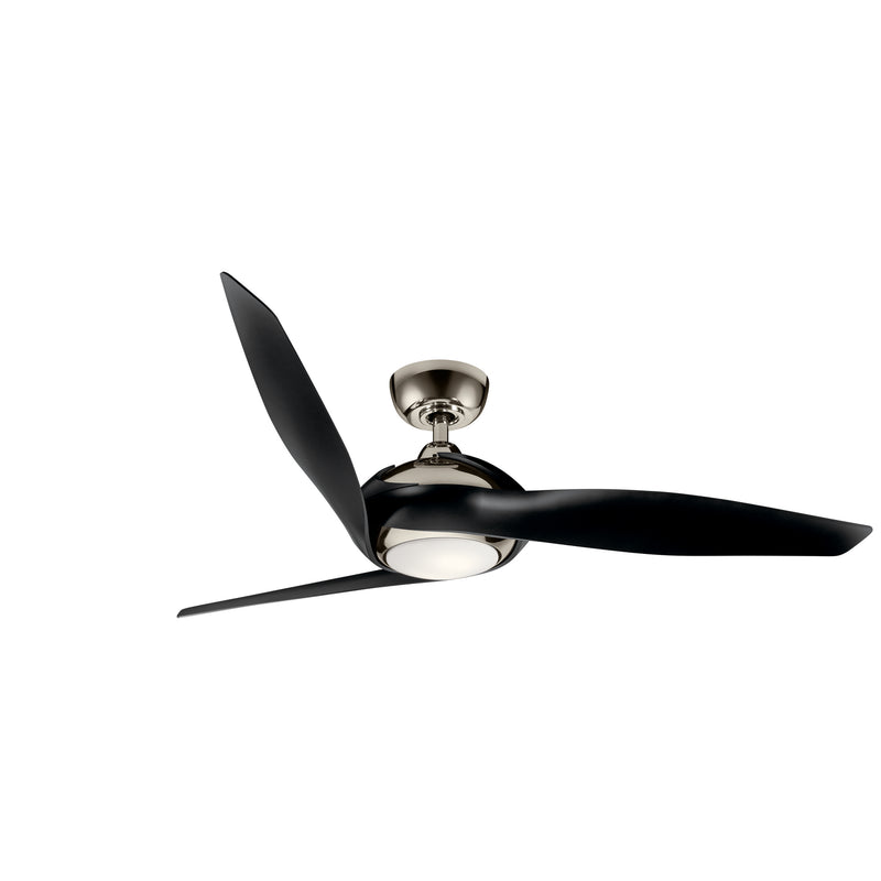 Kichler 300200PN 60``Ceiling Fan, Polished Nickel Finish - LightingWellCo