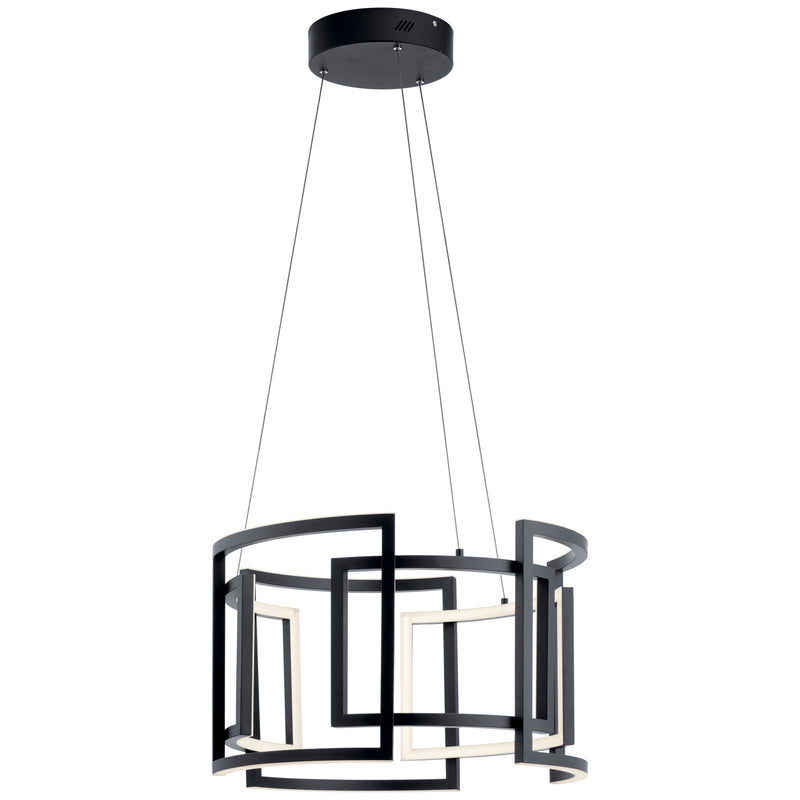 Kichler 84133 LED Pendant, Black Finish - LightingWellCo