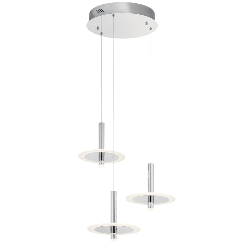 Kichler 84140 LED Pendant, Chrome Finish - LightingWellCo