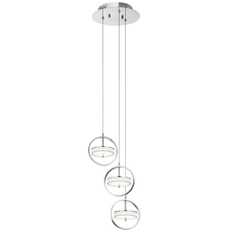 Kichler 84145 LED Pendant, Chrome Finish - LightingWellCo