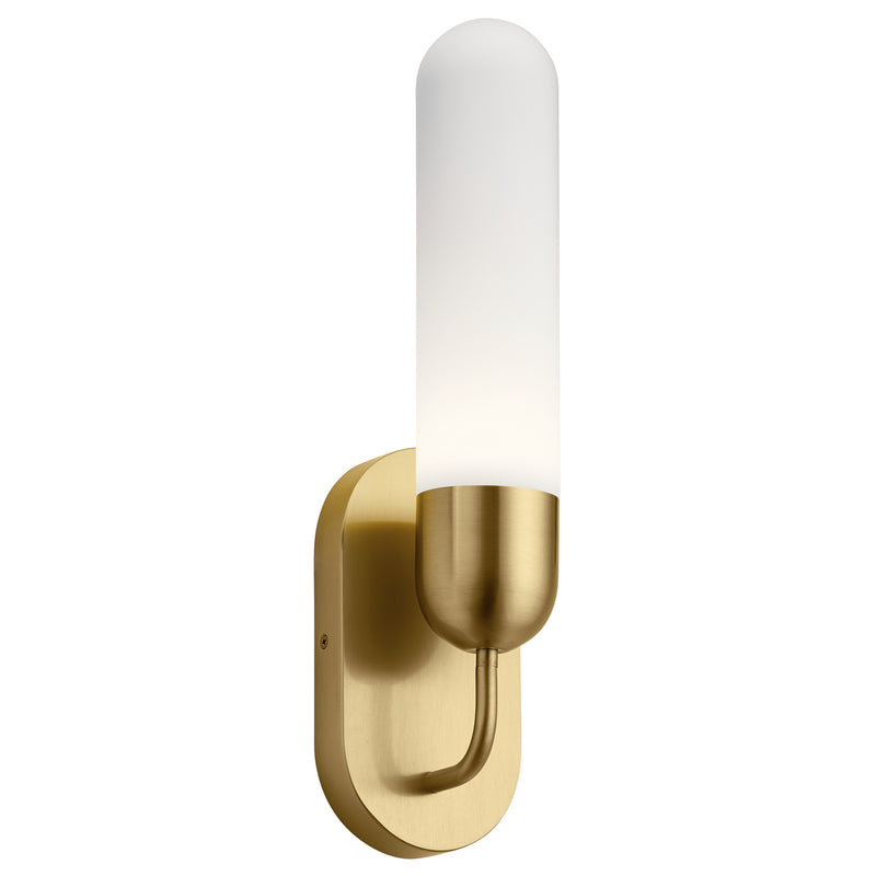 Kichler 84197 LED Wall Sconce, Champagne Gold Finish - LightingWellCo