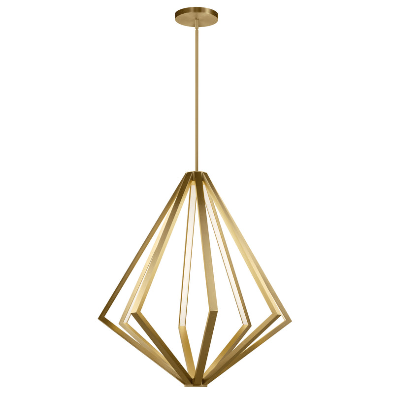 Kichler 84200 LED Pendant, Champagne Gold Finish - LightingWellCo