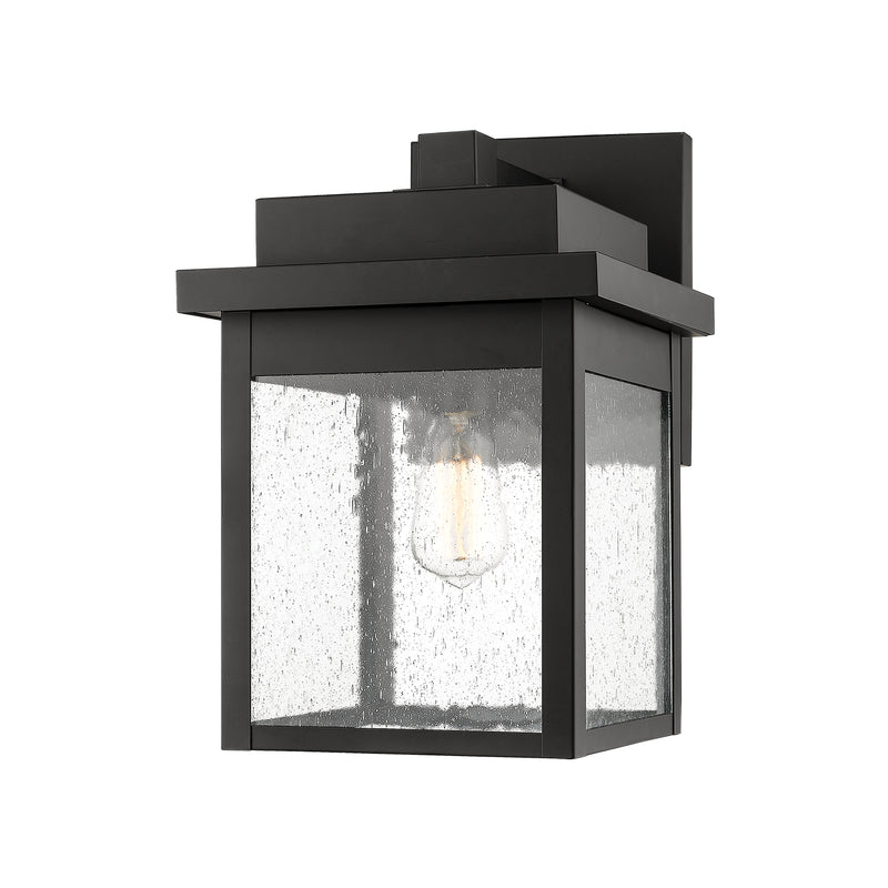 Millennium 2663-PBK One Light Outdoor Wall Bracket, Powder Coat Black Finish - LightingWellCo