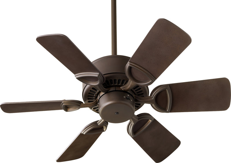 Quorum 43306-86 30``Ceiling Fan, Oiled Bronze Finish - LightingWellCo