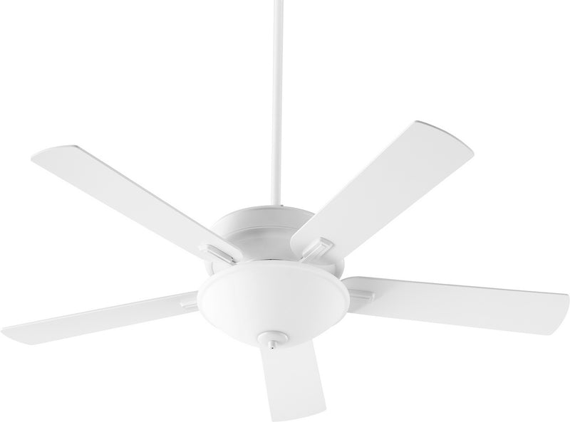 Quorum 54525-8 52``Ceiling Fan, Studio White Finish - LightingWellCo