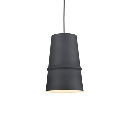 Kuzco Lighting Castor 492208-BK One Light Pendant, Black Finish - LightingWellCo