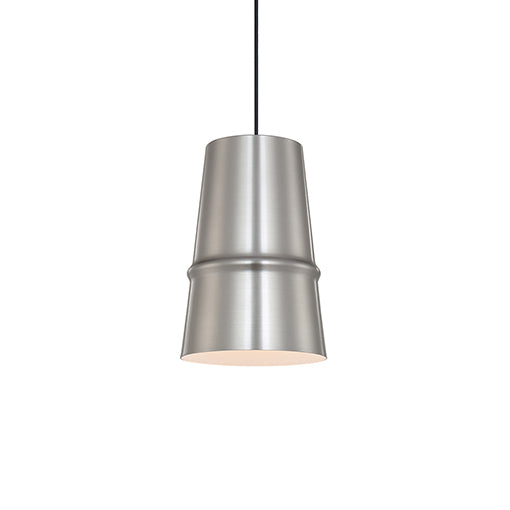 Kuzco Lighting Castor 492208-BN One Light Pendant, Brushed Nickel Finish - LightingWellCo