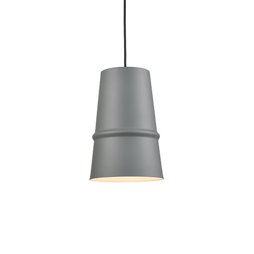 Kuzco Lighting Castor 492208-GY One Light Pendant, Gray Finish - LightingWellCo