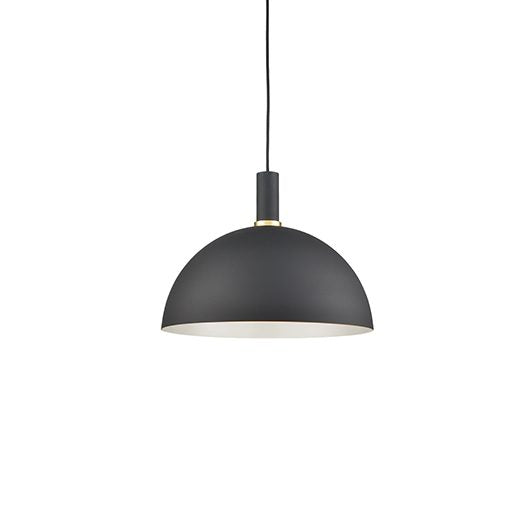 Kuzco Lighting Archibald 492316-BK/GD One Light Pendant, Black / Gold Finish - LightingWellCo