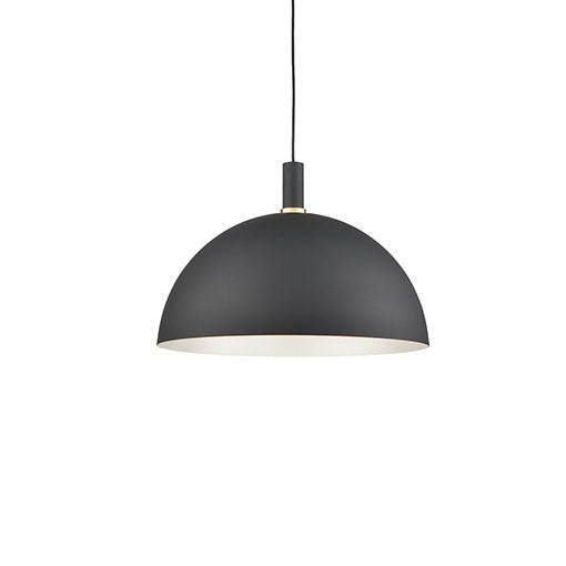 Kuzco Lighting Archibald 492324-BK/GD One Light Pendant, Black / Gold Finish - LightingWellCo