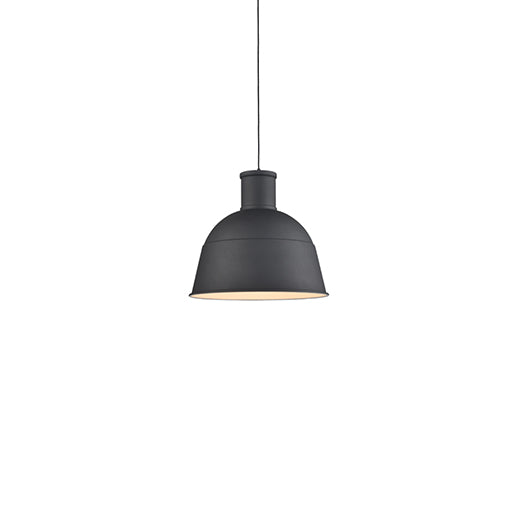 Kuzco Lighting Irving 493513-BK One Light Pendant, Black Finish - LightingWellCo