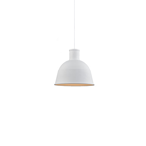 Kuzco Lighting Irving 493513-WH One Light Pendant, White Finish - LightingWellCo