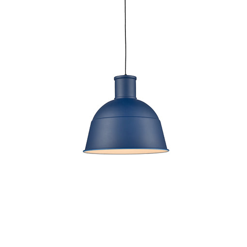 Kuzco Lighting Irving 493516-IB One Light Pendant, Indigo Blue Finish - LightingWellCo