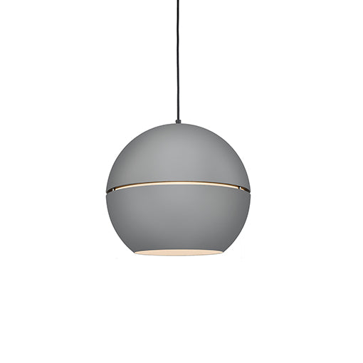 Kuzco Lighting Lucas 494016-GY One Light Pendant, Gray Finish - LightingWellCo