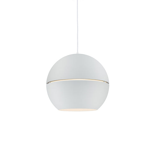 Kuzco Lighting Lucas 494016-WH One Light Pendant, White Finish - LightingWellCo