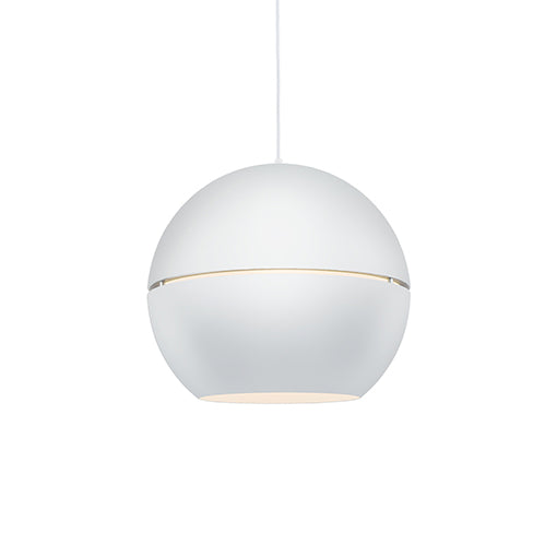 Kuzco Lighting Lucas 494024-WH One Light Pendant, White Finish - LightingWellCo