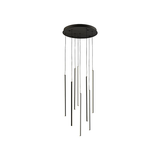 Kuzco Lighting Chute MP14919-BK LED Pendant, Black Finish - LightingWellCo