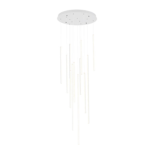 Kuzco Lighting Chute MP14924-WH LED Pendant, White Finish - LightingWellCo