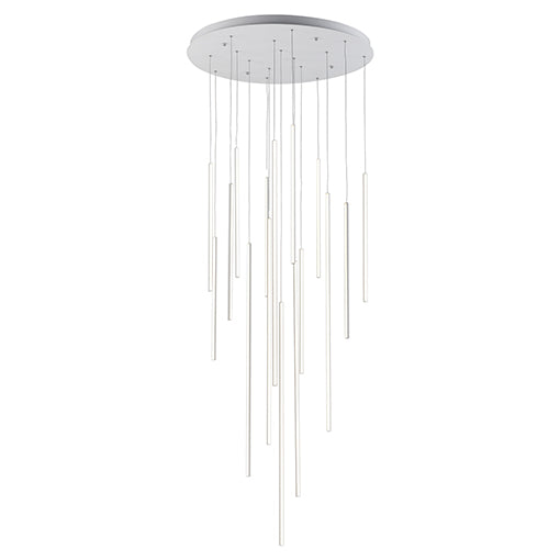 Kuzco Lighting Chute MP14932-WH LED Pendant, White Finish - LightingWellCo