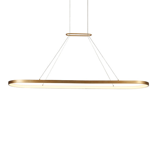 Kuzco Lighting Eerie PD19359-AN LED Pendant, Antique Brass Finish - LightingWellCo