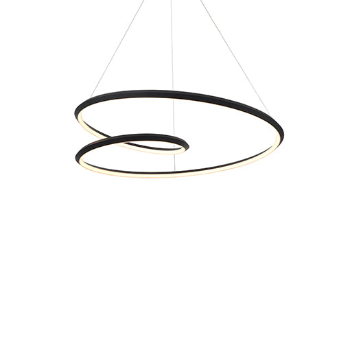 Kuzco Lighting Ampersand PD22332-BK LED Pendant, Black Finish - LightingWellCo