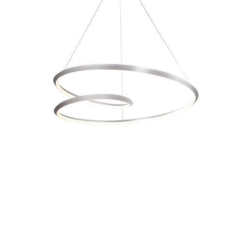 Kuzco Lighting Ampersand PD22332-BN LED Pendant, Brushed Nickel Finish - LightingWellCo