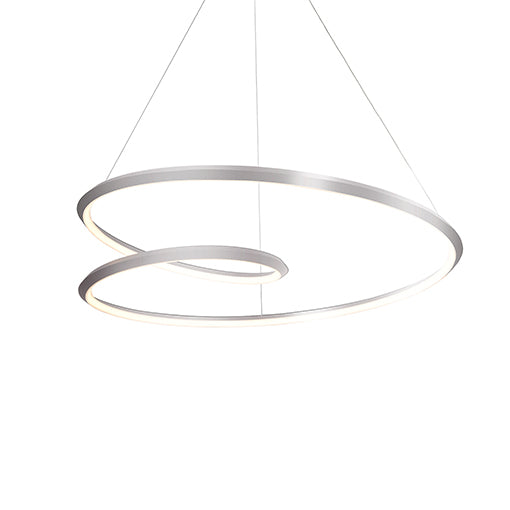 Kuzco Lighting Ampersand PD22339-BN LED Pendant, Brushed Nickel Finish - LightingWellCo