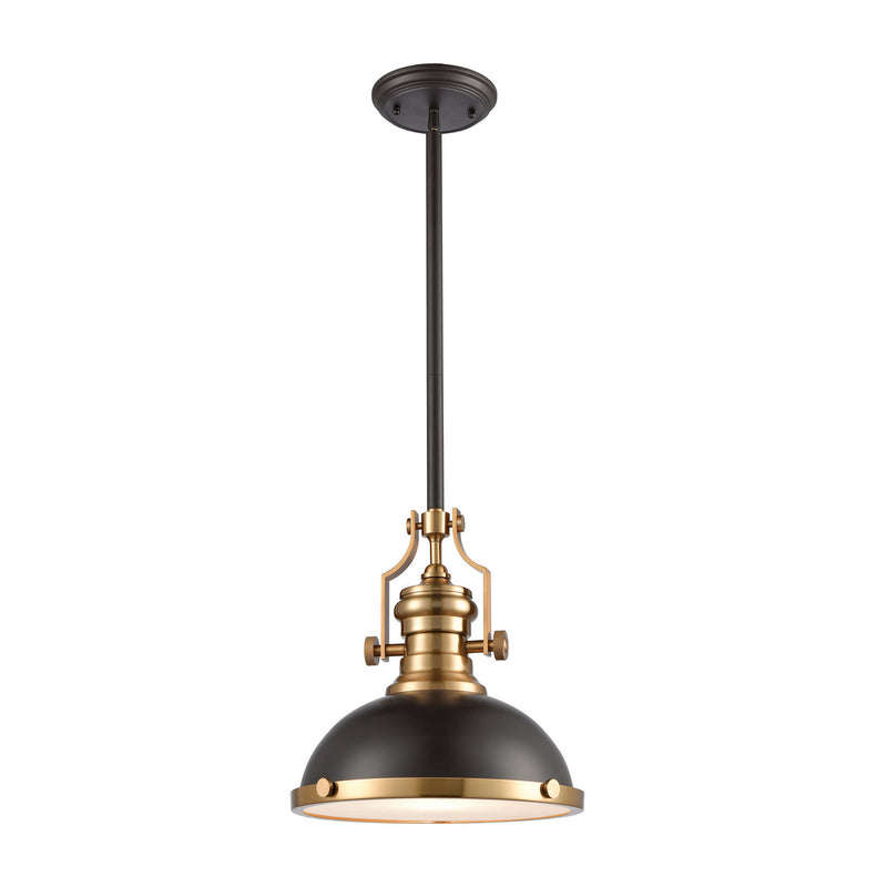 ELK Home 66614-1 One Light Pendant, Oil Rubbed Bronze Finish-LightingWellCo