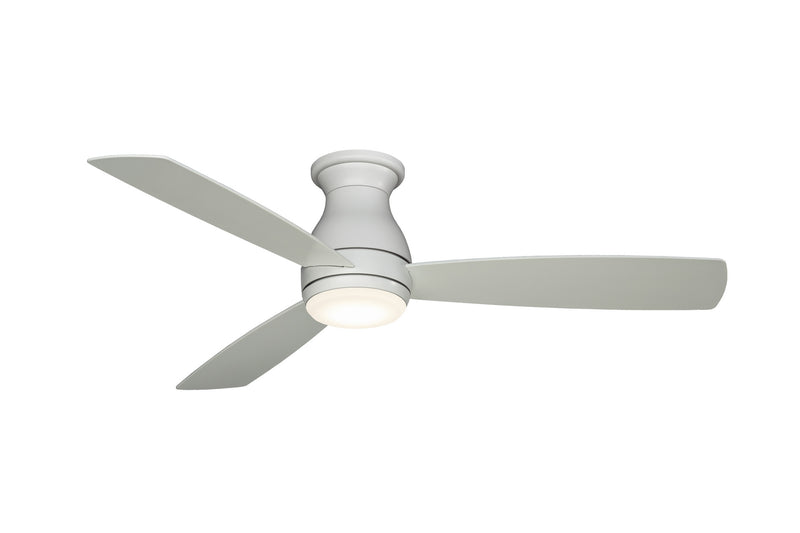 Fanimation FPS8355BMWW 52``Ceiling Fan, Matte White Finish - LightingWellCo