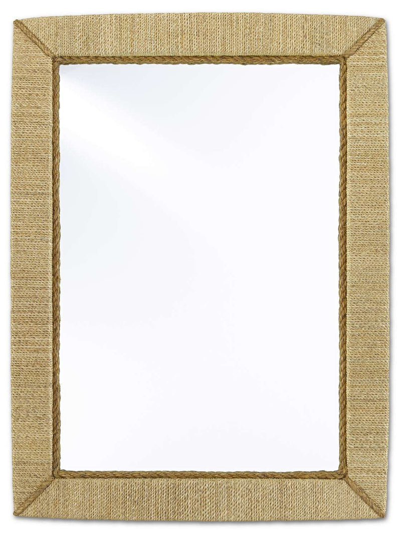 Currey and Company 1000-0059 Mirror, Natural/Mirror Finish - LightingWellCo