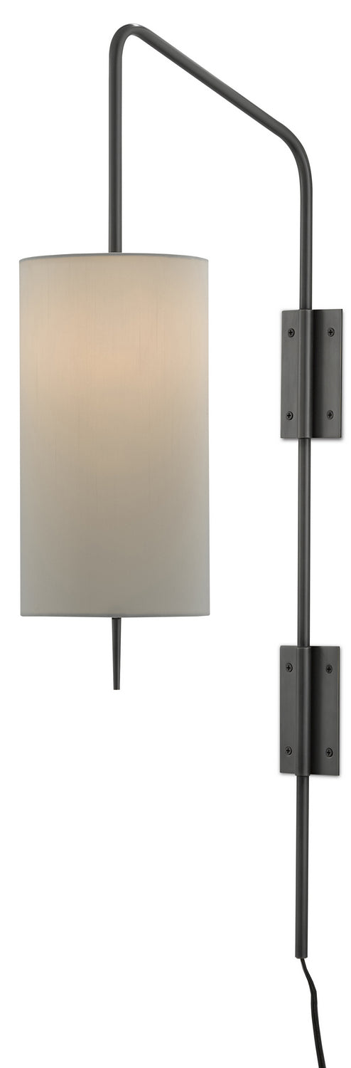 Currey and Company 5000-0123 One Light Wall Sconce, Oil Rubbed Bronze Finish - LightingWellCo