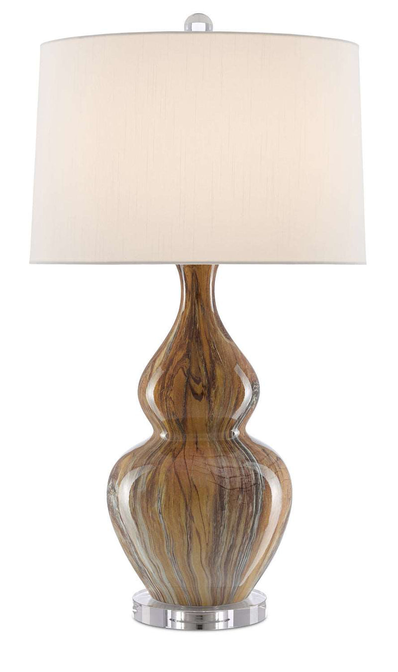 Currey and Company 6000-0462 Table Lamp, Earth/Brown Finish - LightingWellCo