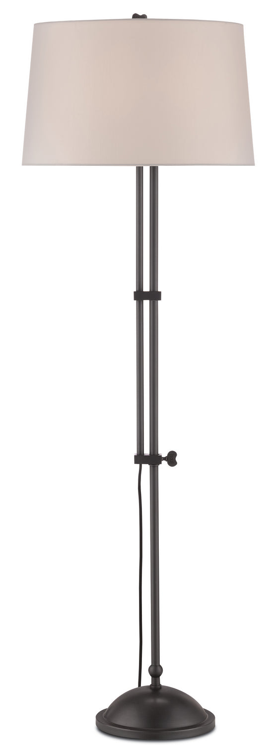 Currey and Company 8000-0055 One Light Floor Lamp, Oil Rubbed Bronze Finish - LightingWellCo