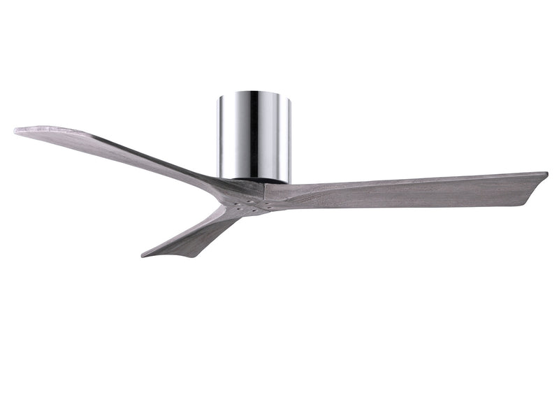 Matthews Fan Company Irene IR3H-CR-BW-52 52``Ceiling Fan, Polished Chrome Finish - LightingWellCo