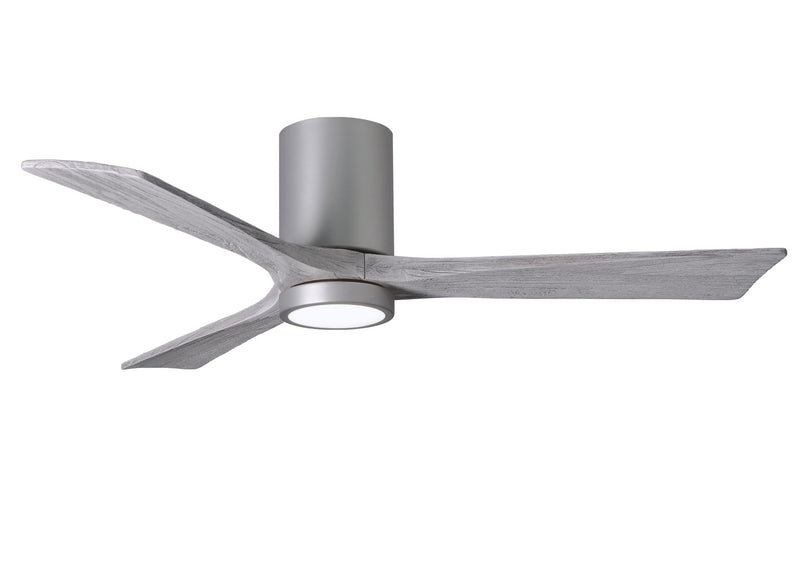 Matthews Fan Company Irene IR3HLK-BN-BW-52 52``Ceiling Fan, Brushed Nickel Finish - LightingWellCo