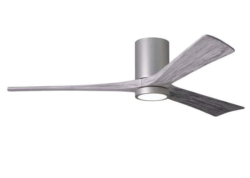 Matthews Fan Company Irene IR3HLK-BN-BW-60 60``Ceiling Fan, Brushed Nickel Finish - LightingWellCo