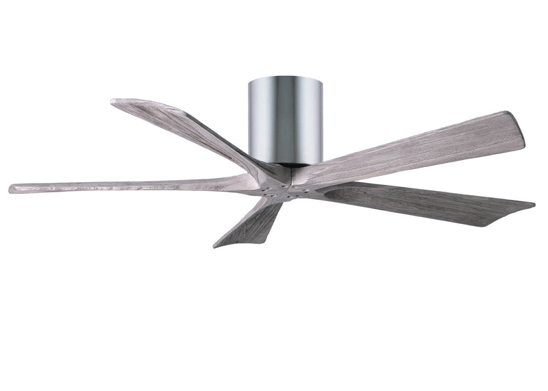 Matthews Fan Company Irene IR5H-CR-BW-52 52``Ceiling Fan, Polished Chrome Finish - LightingWellCo