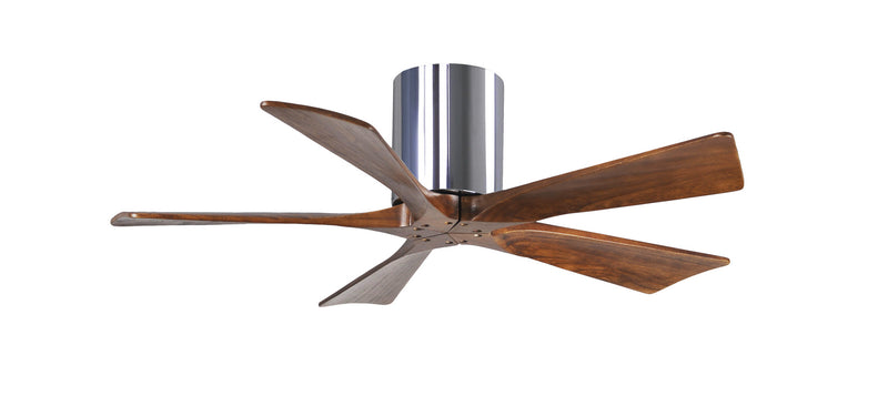 Matthews Fan Company Irene IR5H-CR-WA-42 42``Ceiling Fan, Polished Chrome Finish - LightingWellCo