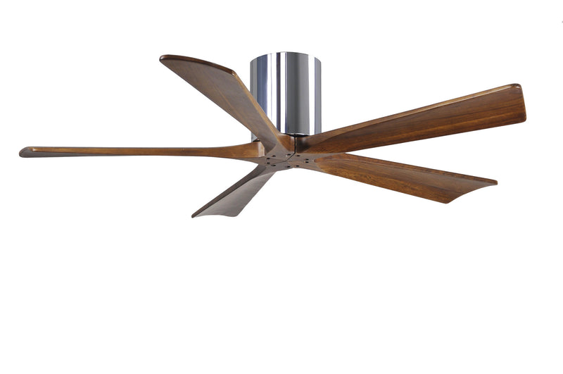 Matthews Fan Company Irene IR5H-CR-WA-52 52``Ceiling Fan, Polished Chrome Finish - LightingWellCo