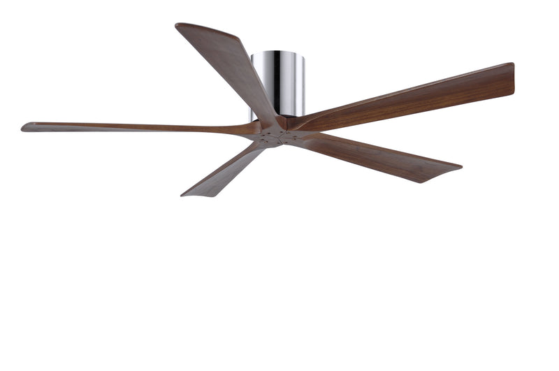 Matthews Fan Company Irene IR5H-CR-WA-60 60``Ceiling Fan, Polished Chrome Finish - LightingWellCo