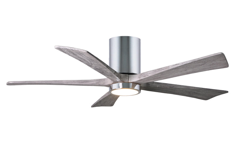 Matthews Fan Company Irene IR5HLK-CR-BW-52 52``Ceiling Fan, Polished Chrome Finish - LightingWellCo