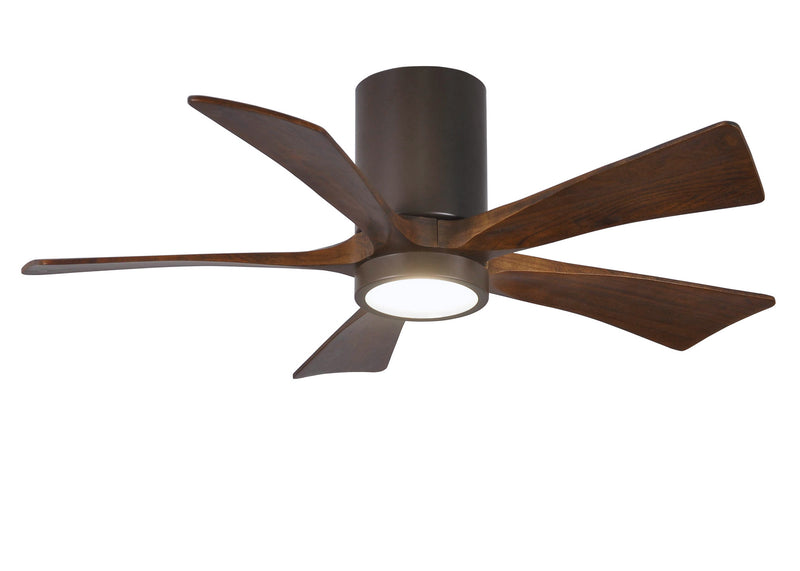 Matthews Fan Company Irene IR5HLK-TB-WA-42 42``Ceiling Fan, Textured Bronze Finish - LightingWellCo