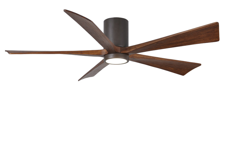 Matthews Fan Company Irene IR5HLK-TB-WA-60 60``Ceiling Fan, Textured Bronze Finish - LightingWellCo