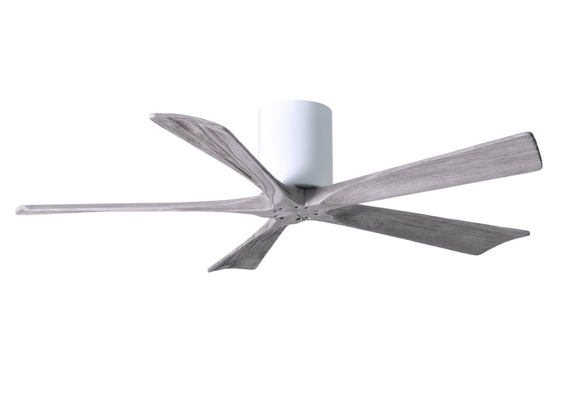 Matthews Fan Company Irene IR5H-WH-BW-52 52``Ceiling Fan, Gloss White Finish - LightingWellCo