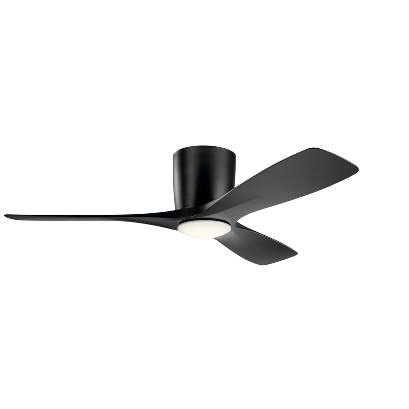 Kichler 300032SBK 48``Ceiling Fan, Satin Black Finish - LightingWellCo