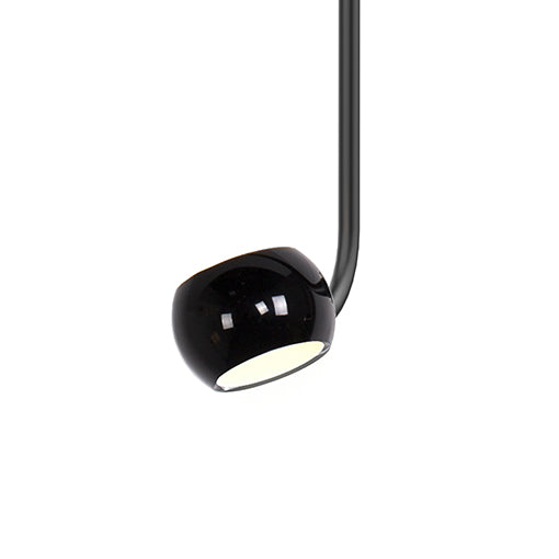 Kuzco Lighting Flux PD46604-GBK LED Pendant, Black Finish - LightingWellCo